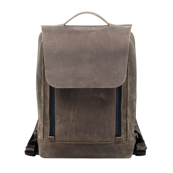Bowery Leather Backpack